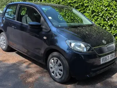 Used Skoda Citigo SE 59 HP (43 kW) 2013 Blue Hatchback