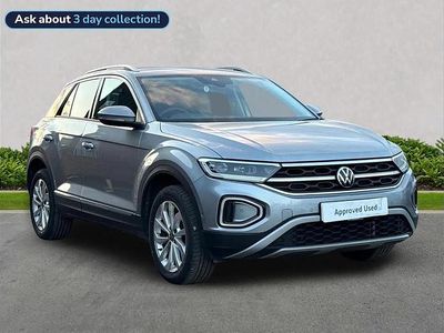 Silver Used 2024 VW T-Roc Style SUV | £21,645 (Fair price)