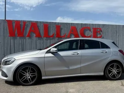 Used Mercedes A180 AMG line 109 HP (80 kW) 2015 Silver Hatchback