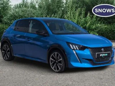 Używany Peugeot 208 GT 100 KM (73 kW) 2021 Niebieski Hatchback
