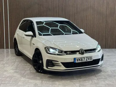 Used VW Golf VII GTD 184 HP (135 kW) 2017 White Hatchback