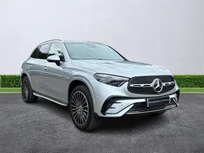 Used Mercedes GLC300e AMG line 2025 Silver Estate