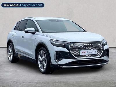 Used Audi Q4 e-tron S-Line 150 kW (204 HP) 2025 White SUV