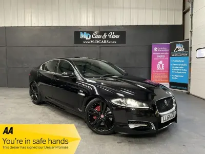 Gebraucht Jaguar XF Portfolio 275 PS (202 kW) 2011 Schwarz Limousine