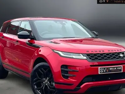 Used Land Rover Range Rover evoque HSE Dynamic 207 HP (152 kW) 2021 Red SUV