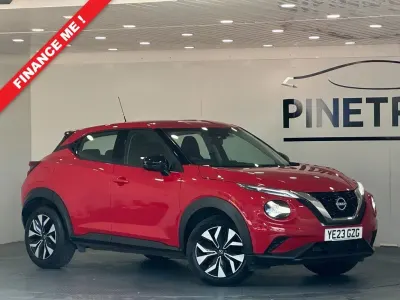 Used Nissan Juke Acenta 114 HP (83 kW) 2023 Red SUV