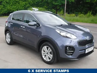 Used Kia Sportage 114 HP (83 kW) 2017 Blue SUV