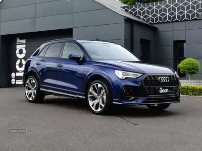 Used Audi Q3 S-Line 150 HP (110 kW) 2021 Blue SUV