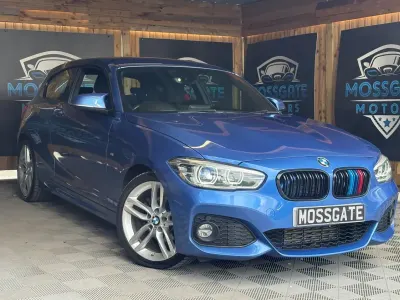 Used BMW 120 M Sport 187 HP (137 kW) 2017 Blue Hatchback