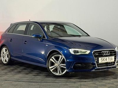 Blue Used 2014 Audi A3 S-Line Hatchback | £7,295 (Fair price)