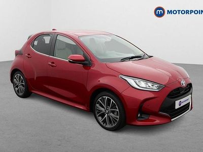 Used Toyota Yaris Hybrid 2023 Red Hatchback