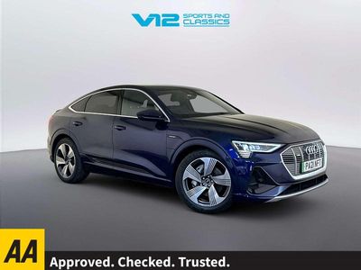 Used Audi e-tron S-Line 230 kW (313 HP) 2021 Blue SUV