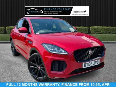 Used Jaguar E-Pace R-Dynamic 150 HP (110 kW) 2018 Red SUV