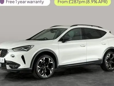 Used Cupra Formentor 150 HP (110 kW) 2022 White SUV