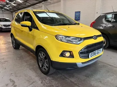 Używany Ford Ecosport Titanium 95 KM (69 kW) 2016 Żółty SUV