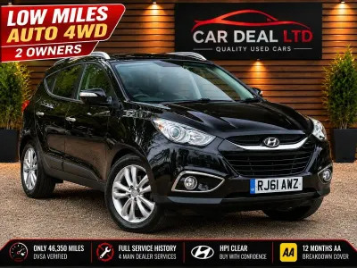 Used Hyundai ix35 Premium 184 HP (135 kW) 2011 Black SUV