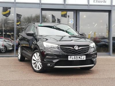 Used Vauxhall Grandland X Elite 130 HP (95 kW) 2019 Black SUV