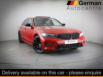 Used BMW 320 Sport Line 184 HP (135 kW) 2021 Red Sedan