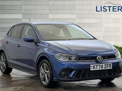 Used VW Polo R-line 115 HP (84 kW) 2025 Blue Hatchback