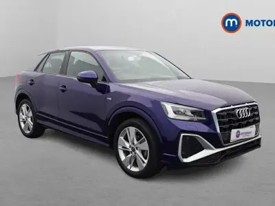 Used Audi Q2 S-Line 110 HP (80 kW) 2021 Blue SUV