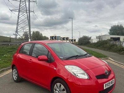 Red Used 2009 Toyota Yaris Hatchback | £2,375 (Fair price)