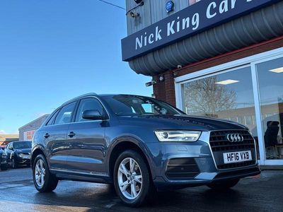 Used Audi Q3 S-line plus 150 HP (110 kW) 2016 Utopia blue SUV