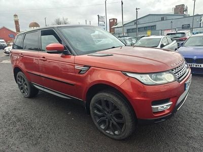 Red Used 2014 Land Rover Range Rover Sport HSE SUV | £12,995 (Fair price)