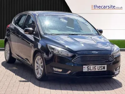 Used Ford Focus Titanium 115 HP (84 kW) 2015 Black Hatchback