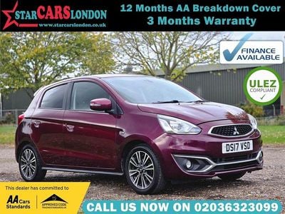 Purple Used 2017 Mitsubishi Mirage Hatchback | £5,900 (Super price)