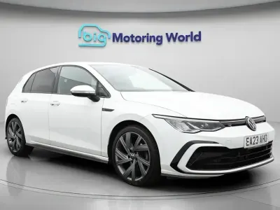 Used VW Golf VIII R-line 150 HP (110 kW) 2023 White Hatchback