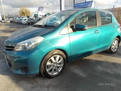 Used Toyota Yaris 2013 Turquoise Hatchback