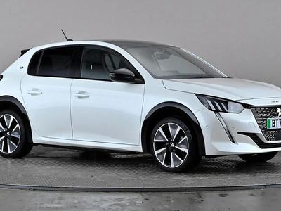 Used Peugeot e-208 GTi 100 kW (136 HP) 2021 White Hatchback