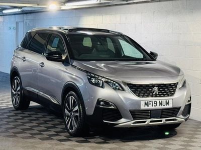 Grey Used 2019 Peugeot 5008 GT-line Hatchback | £9,989 (Fair price)