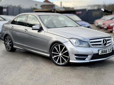 Silver Used 2013 Mercedes C250 AMG Sedan | £4,490 (Fair price)