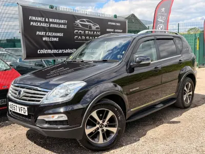 Used SsangYong Rexton 2017 Black SUV