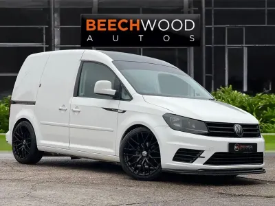 Used VW Caddy Trendline 150 HP (110 kW) 2019 White MPV