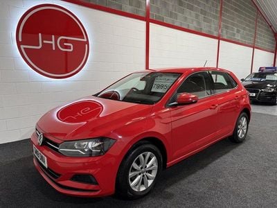 Used VW Polo SE 65 HP (47 kW) 2018 Red Hatchback