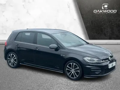 Used VW Golf VII R-line Edition 150 HP (110 kW) 2019 Black Hatchback