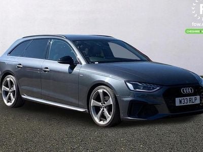 Begagnad Audi A4 Black Edition 190 HK (139 kW) 2019 Grå Kombi