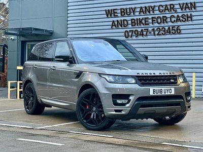Second-hand Land Rover Range Rover Sport Autobiography Dynamic 306 CP (225 kW) 2018 Argintiu SUV