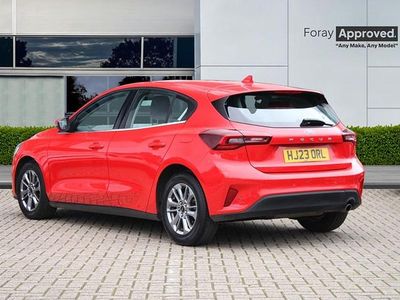 Used Ford Focus Titanium 2023 Race red Hatchback