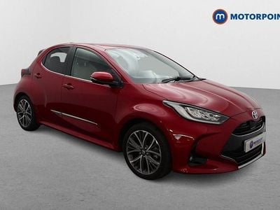 Used Toyota Yaris Hybrid 2022 Red Hatchback