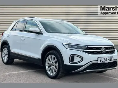 Used VW T-Roc Style 150 HP (110 kW) 2024 White SUV