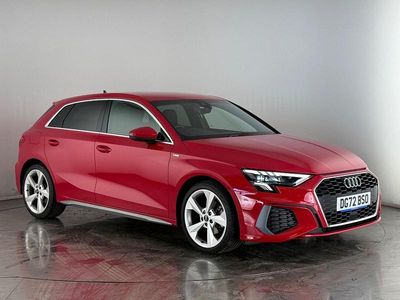 Used Audi A3 Sportback S-Line 2022 Red Hatchback