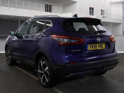 Used Nissan Qashqai Tekna 2018 Ink blue pearl SUV