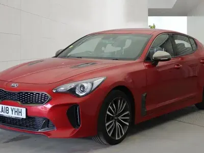 Used Kia Stinger GT-Line 200 HP (147 kW) 2018 Red Hatchback