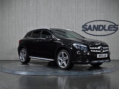 Black Used 2019 Mercedes GLA200 AMG line SUV | £15,499 (Fair price)