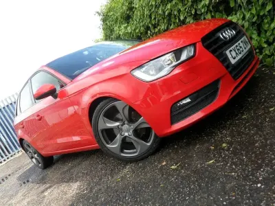 Used Audi A3 Sportback Sport 110 HP (80 kW) 2015 Red Hatchback