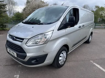 Used Ford Transit Custom Trend 130 HP (95 kW) 2017 Silver Van