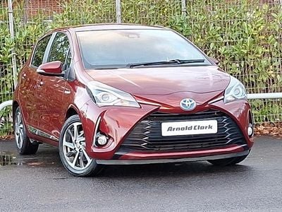 Red Used 2018 Toyota Yaris Hybrid Hatchback | £11,998 (Fair price)